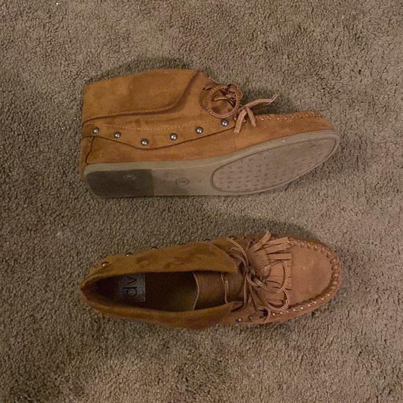 Size 8 brown moccasin booties - Picture 6 of 6
